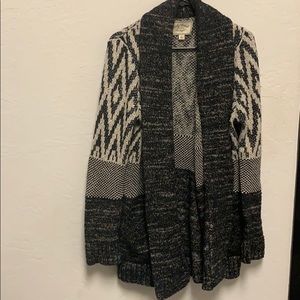 Lucky Brand wrap sweater.